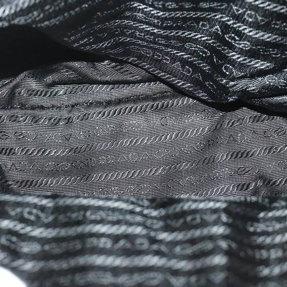 PRADA Hand Bag Nylon Gray Auth 68818 - Picture 10 of 16